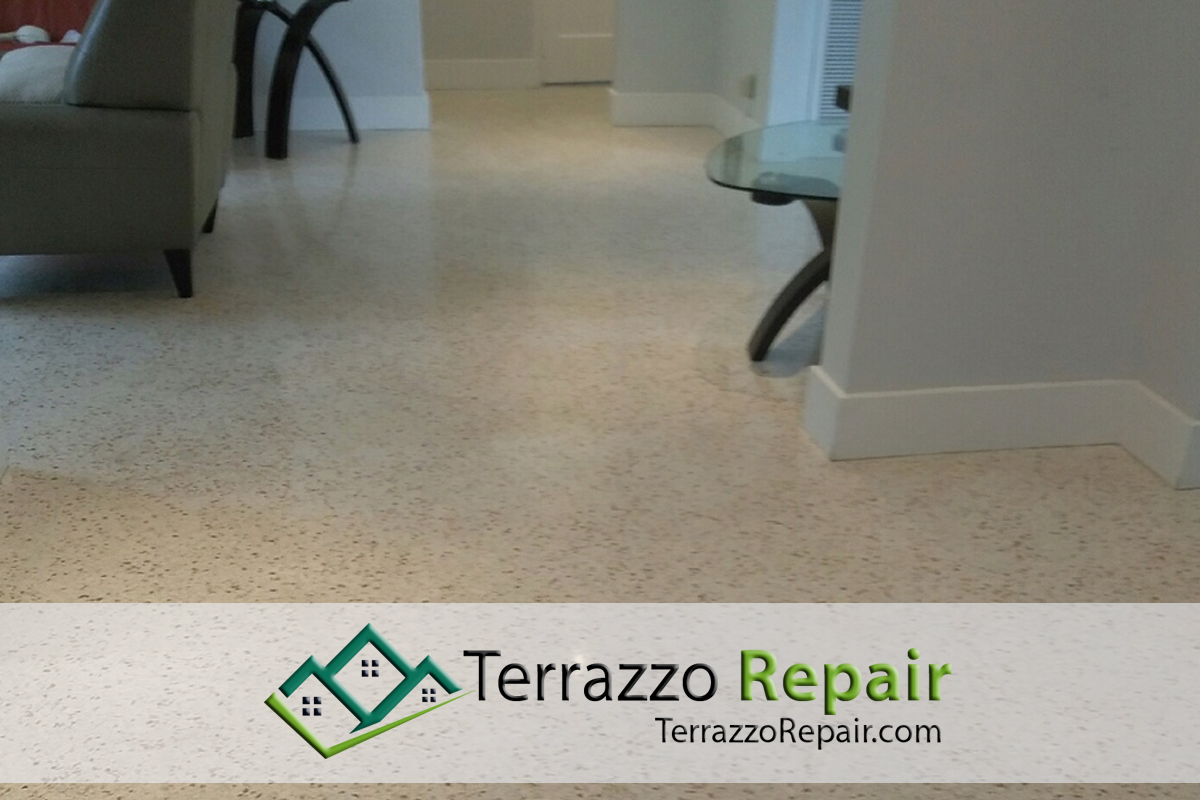 Terrazzo Damage Restoring Service Fort Lauderdale